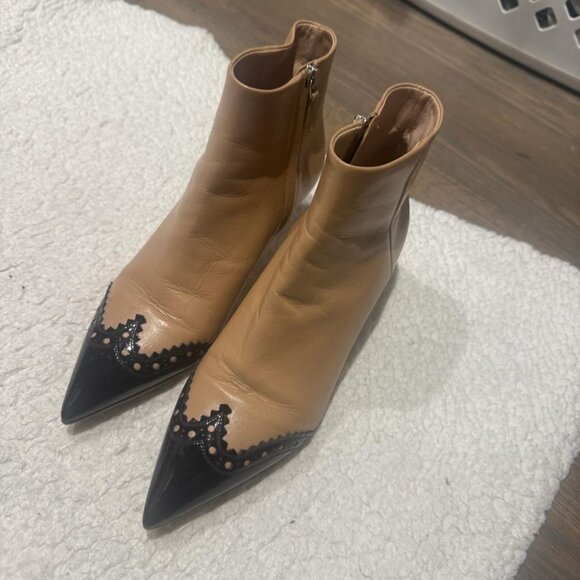 Miu Miu Leather ankle boots - Picture 1 of 3